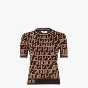 Used Fendi FF Motif Sweater